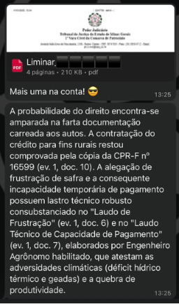 Depoimento de cliente